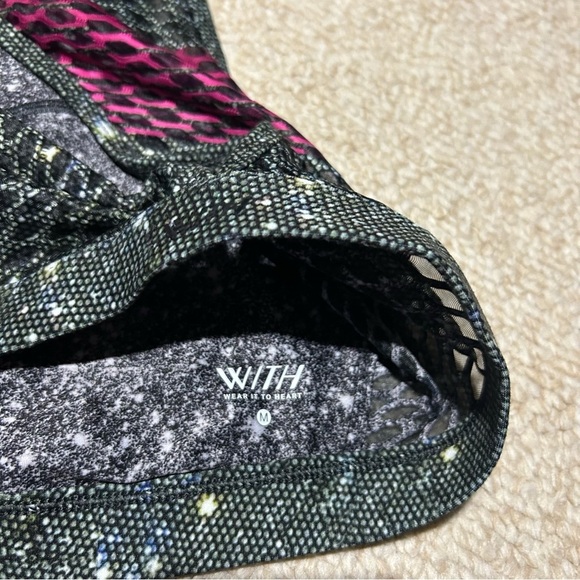 Peloton x WITH Girls Night Out Sports Bra Size Medium Biking Workout Athletic - Picture 7 of 7